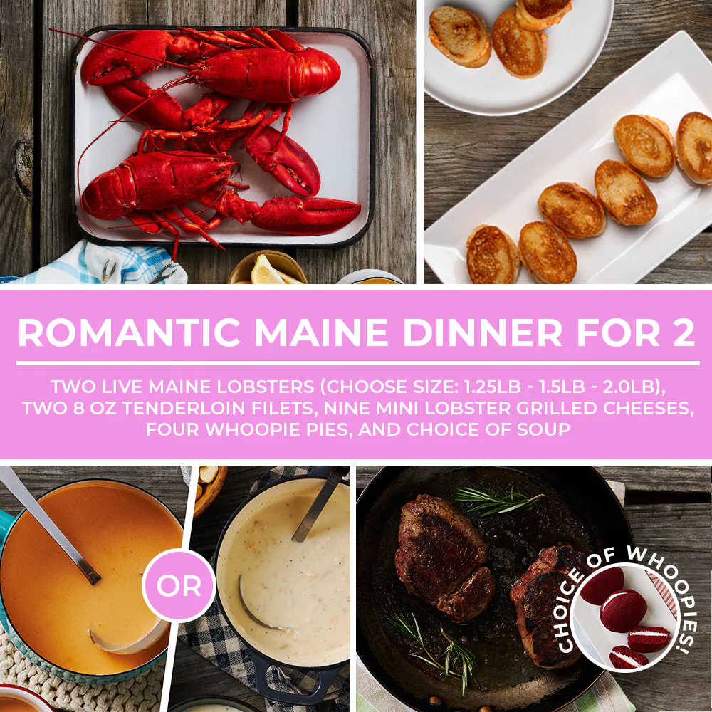 Romantic Maine Dinner for 2